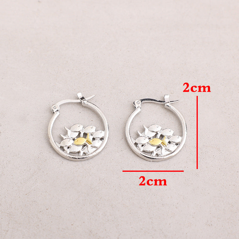 Vintage Cross Earrings - product image 4