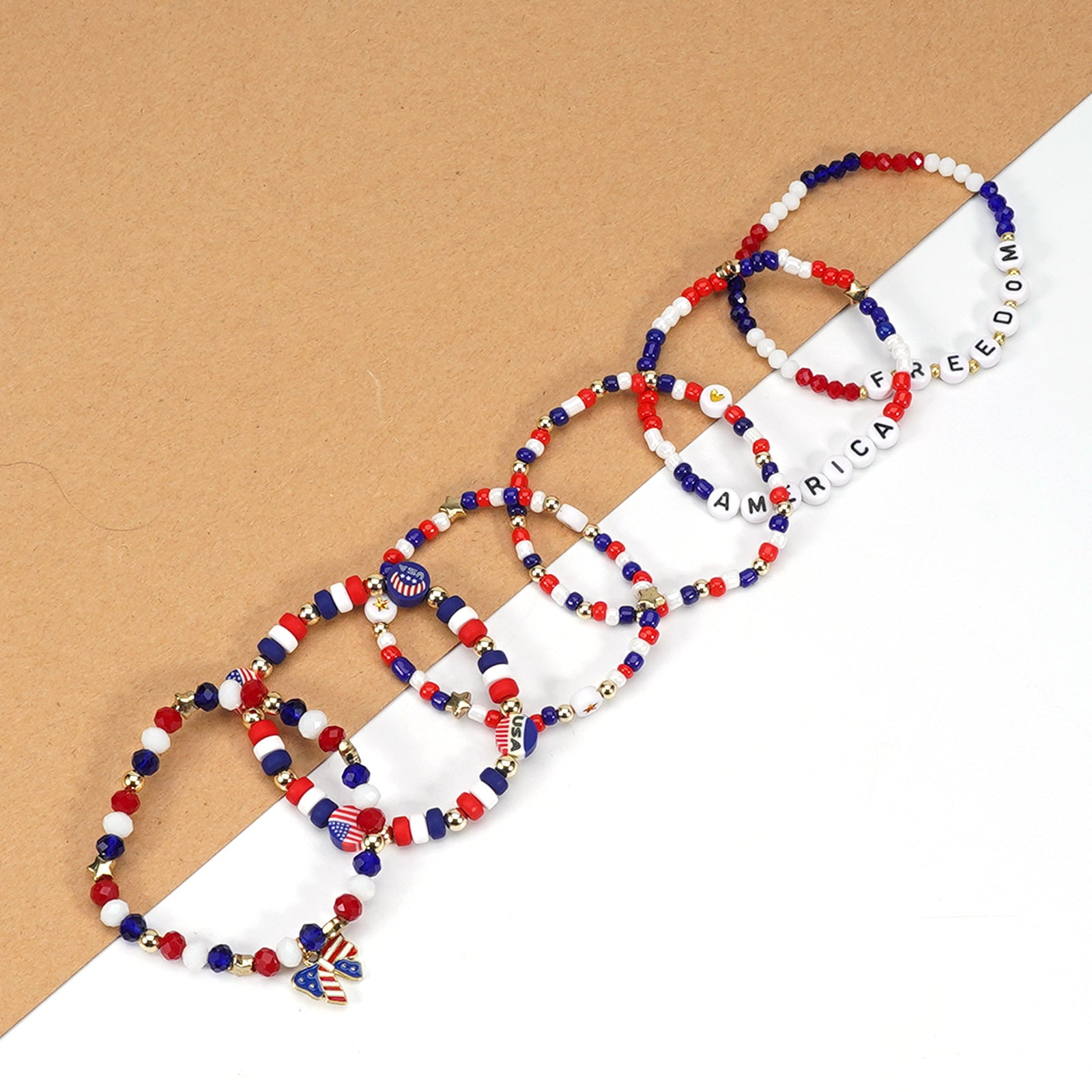 Cross Flag Beaded Bracelet - product image 20