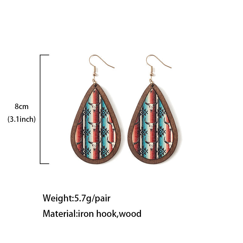 Western Vintage Cross Earrings - product image 4