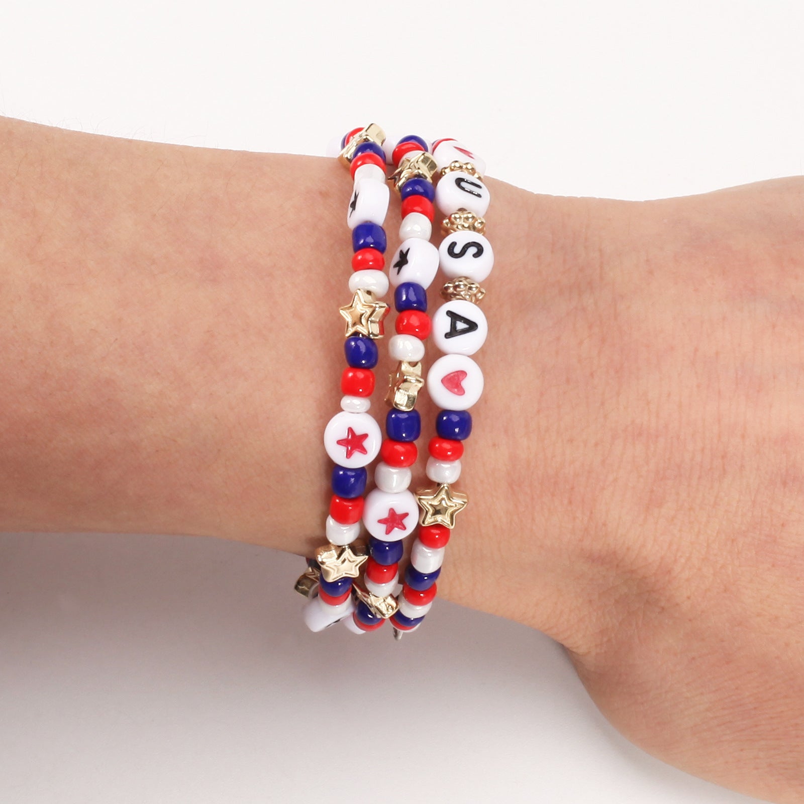 Flag Beaded Bracelet - product image 26