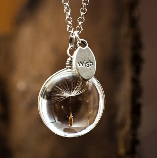 Heart Cross Crystal Necklace