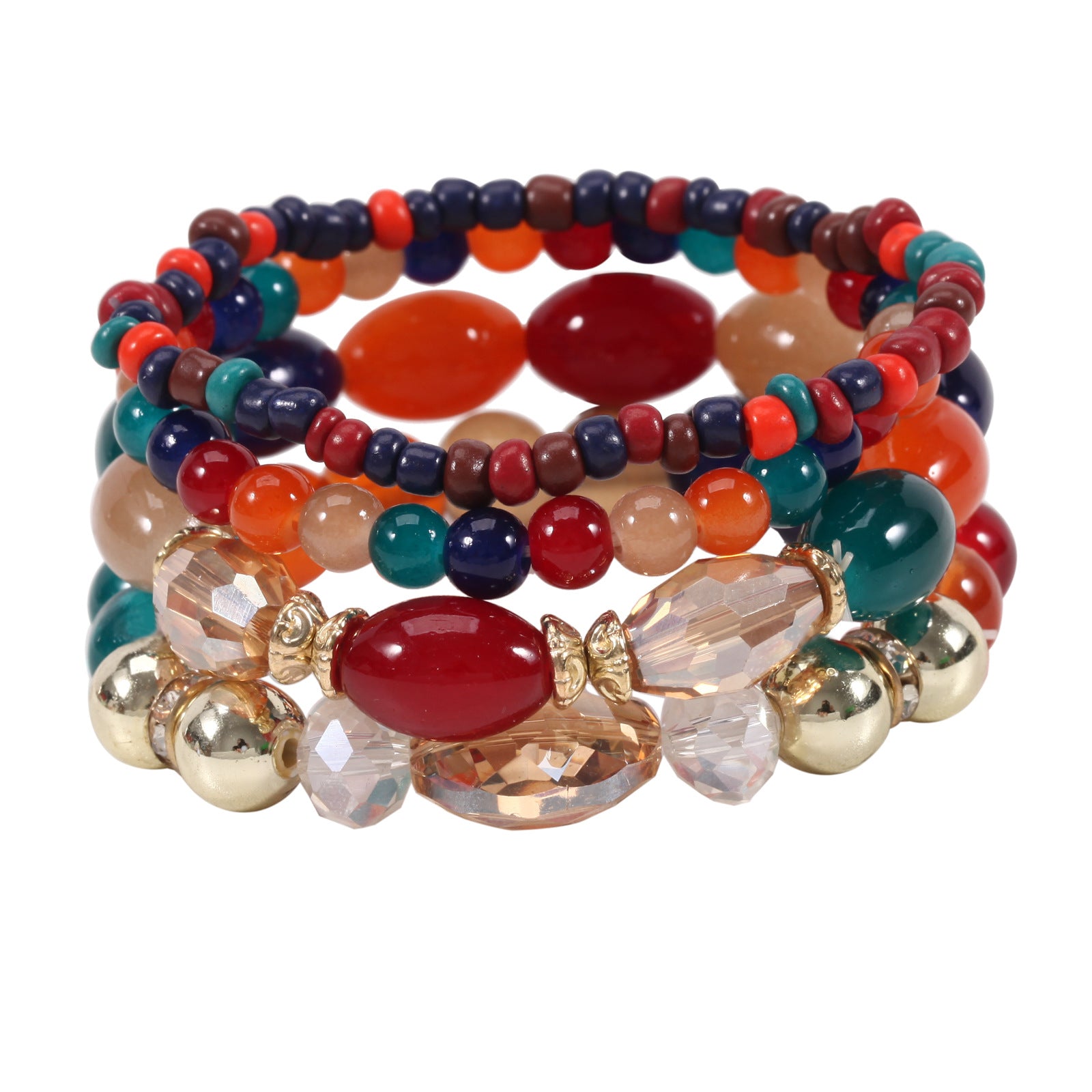 Boho Beaded Crystal Bracelet - product image 7