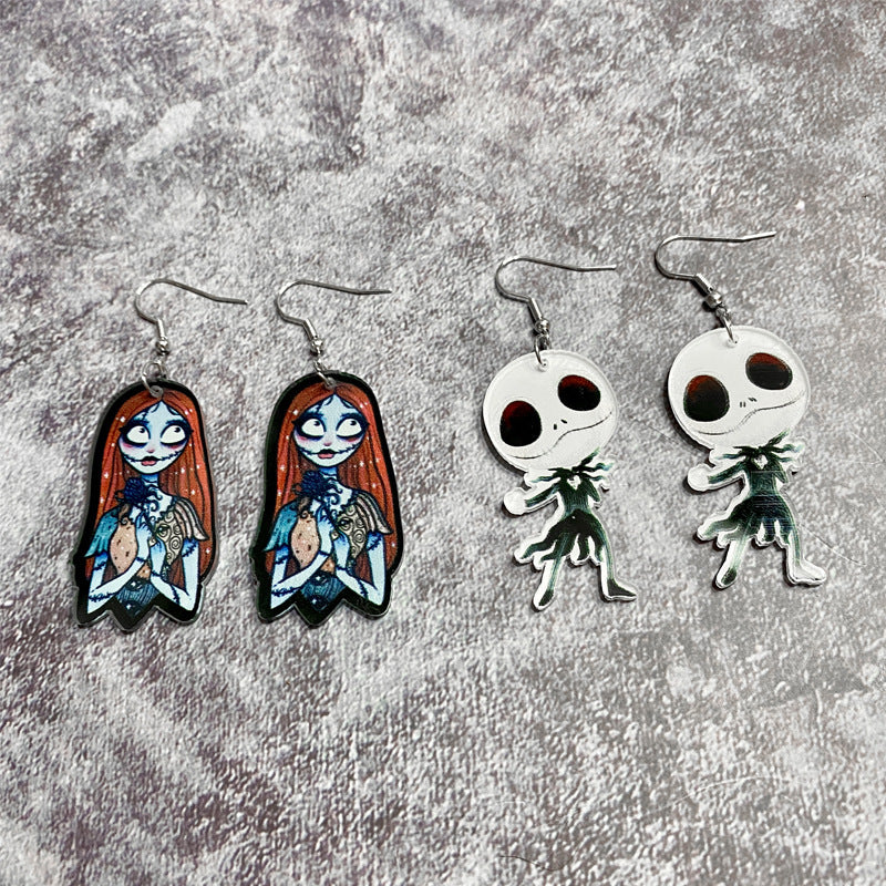 Cross Acrylic Earrings - product image 1
