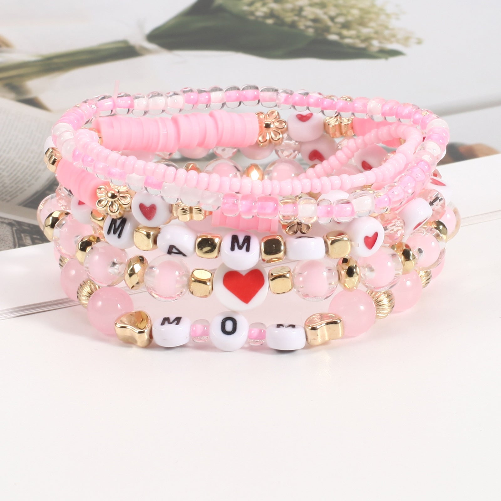 Heart Beaded Bracelet - product image 13