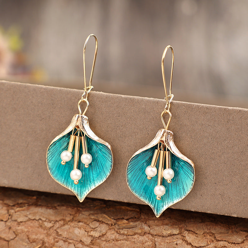 Floral Cross Earrings - product image 9