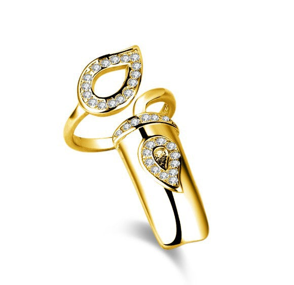 Personalized Fashion Creative Open Design Women's Ring-shaped Nail Rings with - product image 11