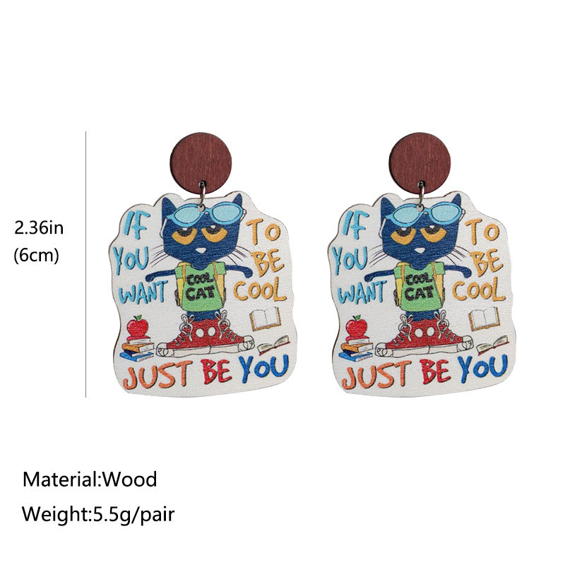 Wood Earrings - product image 4