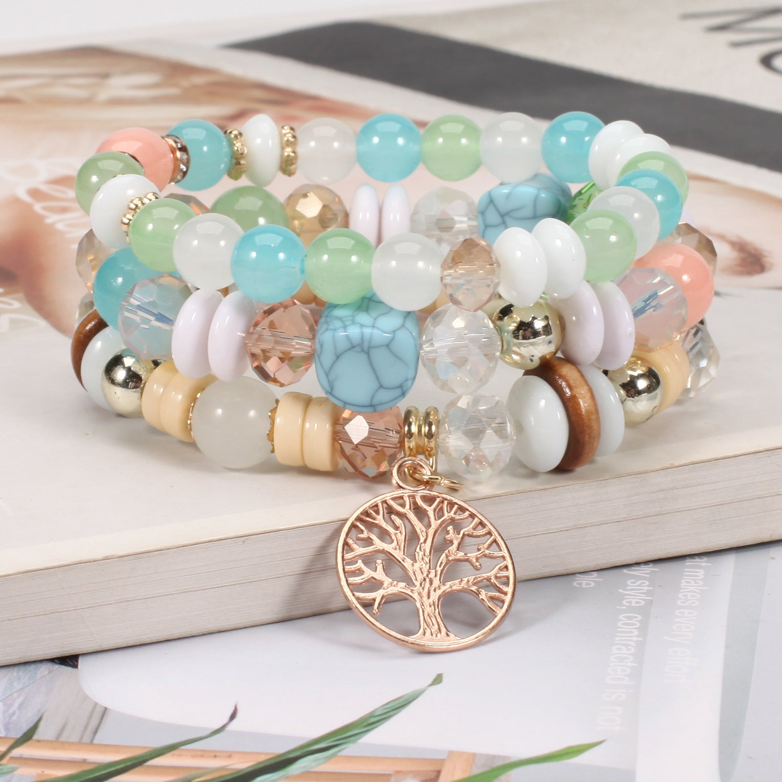 Boho Beaded Bracelet for Women