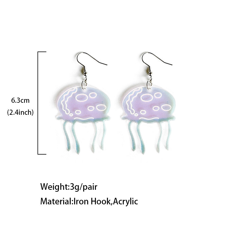 Cross Acrylic Earrings - product image 4