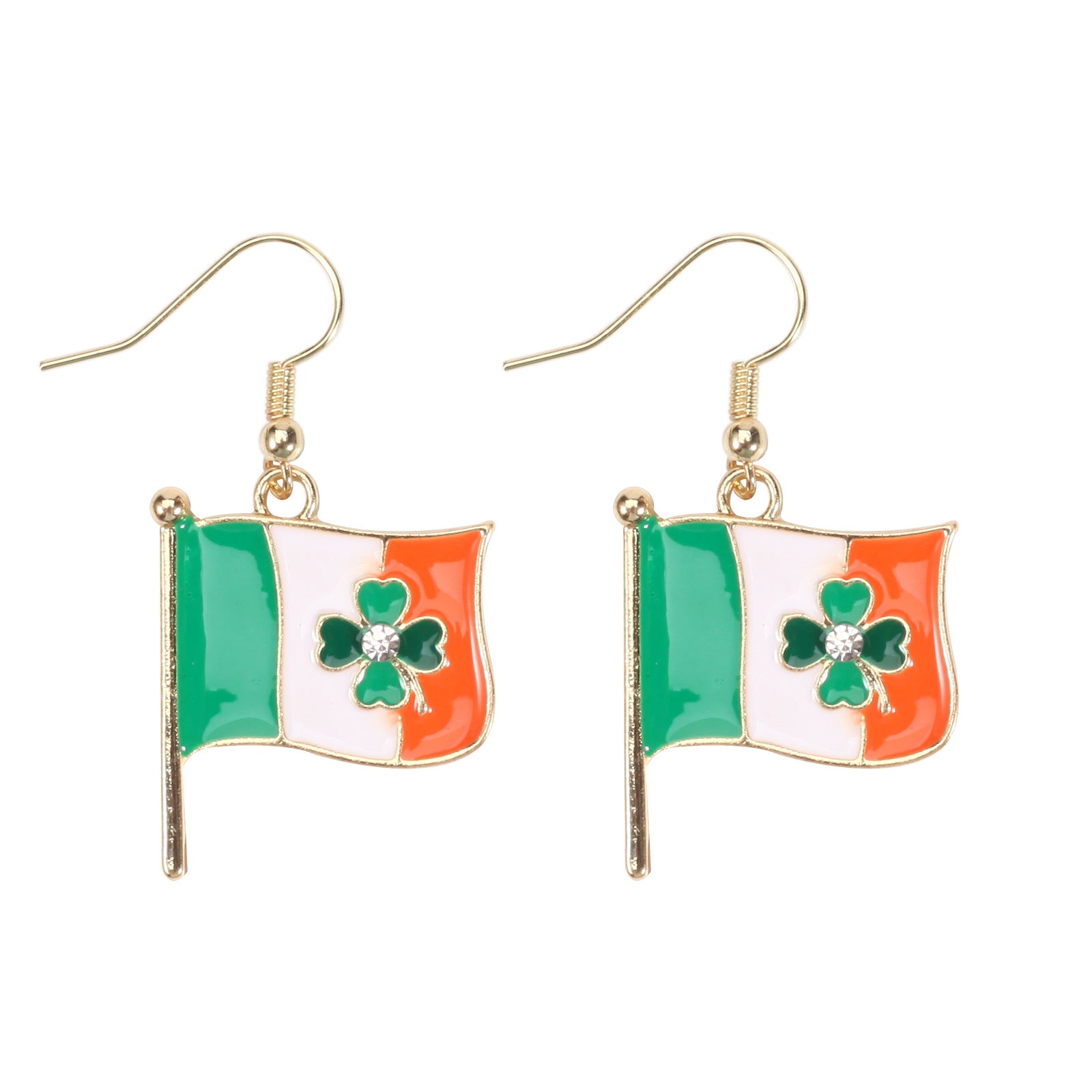 Flag Wine Glass Earrings - product image 10