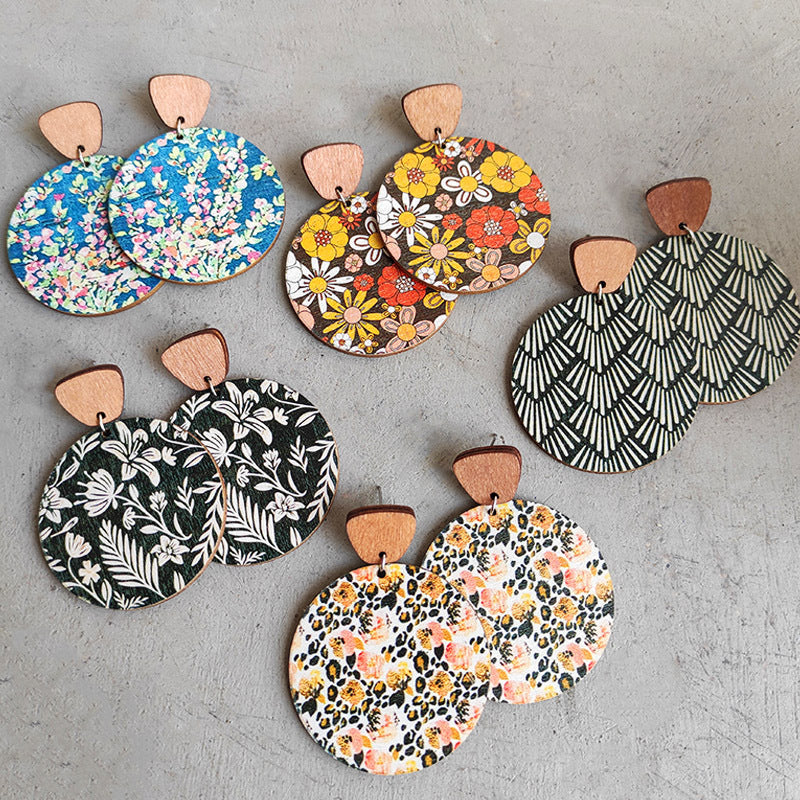 Boho Vintage Floral Earrings - product image 1
