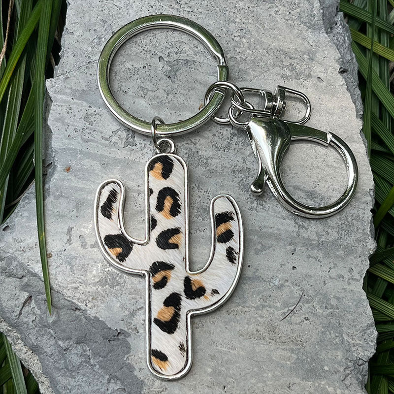 Western Vintage Cactus Cross Necklace