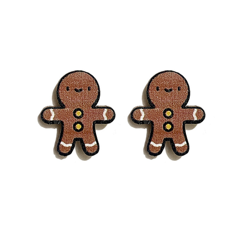 Statement Cross Wood Earrings - product image 16