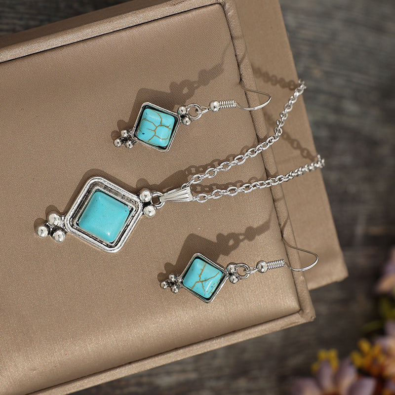 Boho Geometric Cross Jewelry Set - product image 4