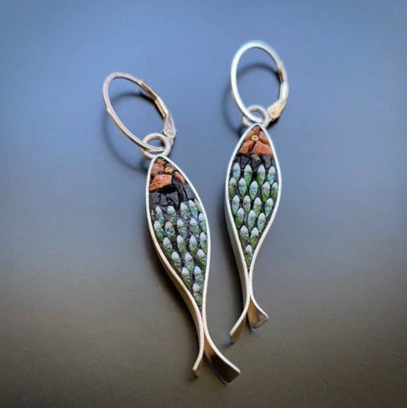 Vintage Resin Earrings - product image 1
