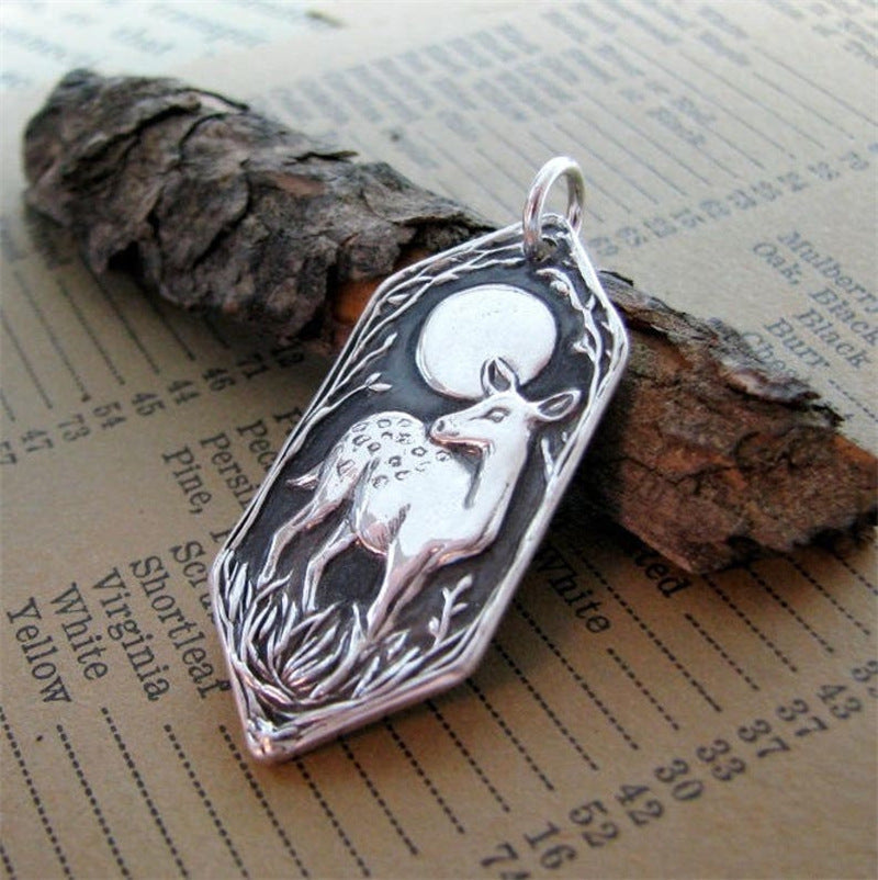Vintage Moon Necklace for Women - product image 4
