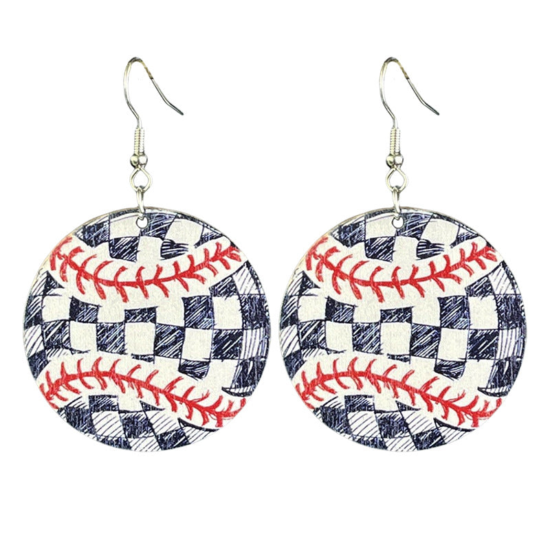 Vintage Wood Earrings - product image 3