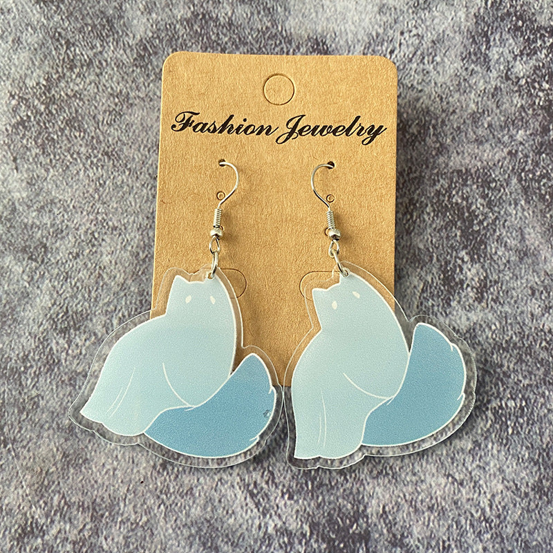 Statement Cross Acrylic Earrings - product image 2
