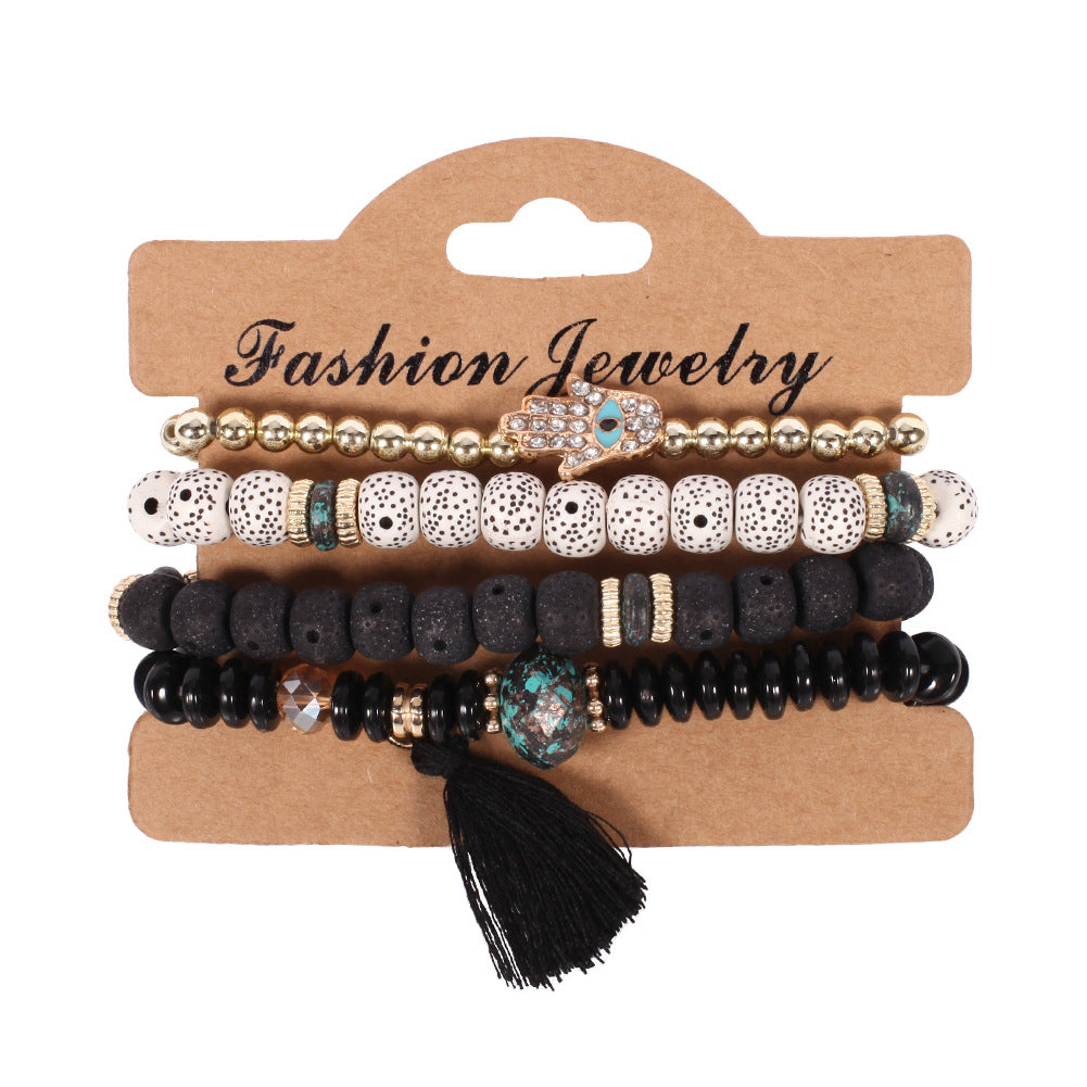 Vintage Cross Beaded Bracelet - product image 8