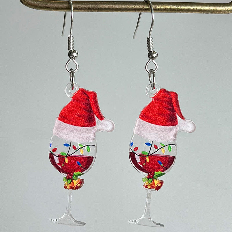 Cross Acrylic Earrings - product image 6