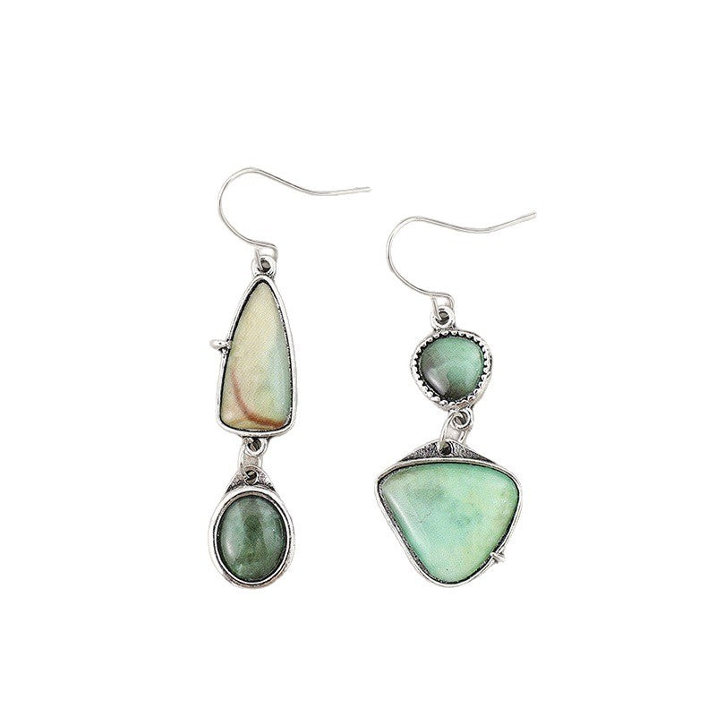 Boho Geometric Cross Earrings - product image 5