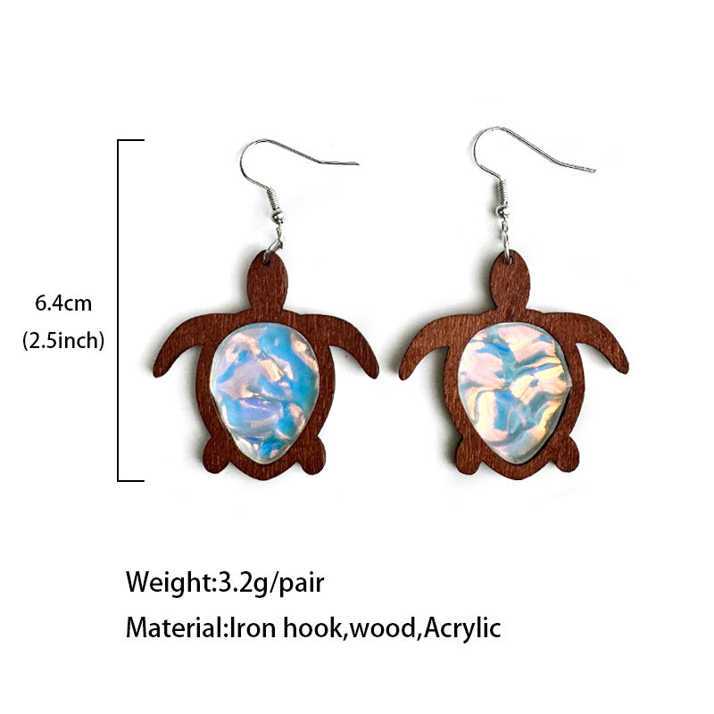 Cross Acrylic Earrings - product image 4