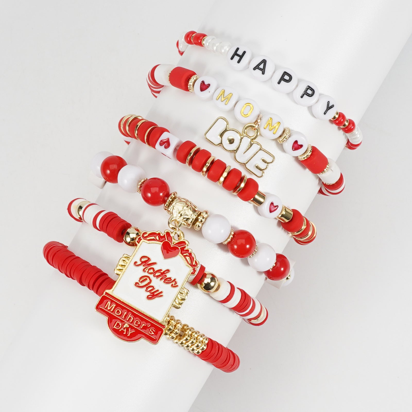 Floral Heart Beaded Bracelet - product image 24