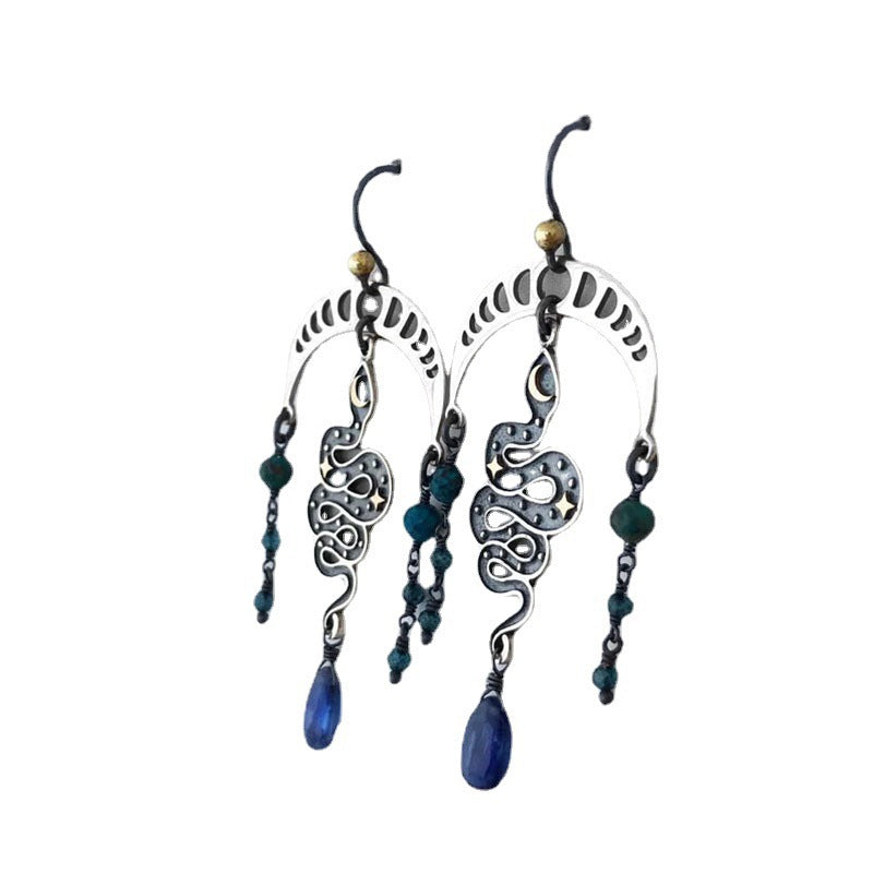 Moon Crystal Earrings - product image 5
