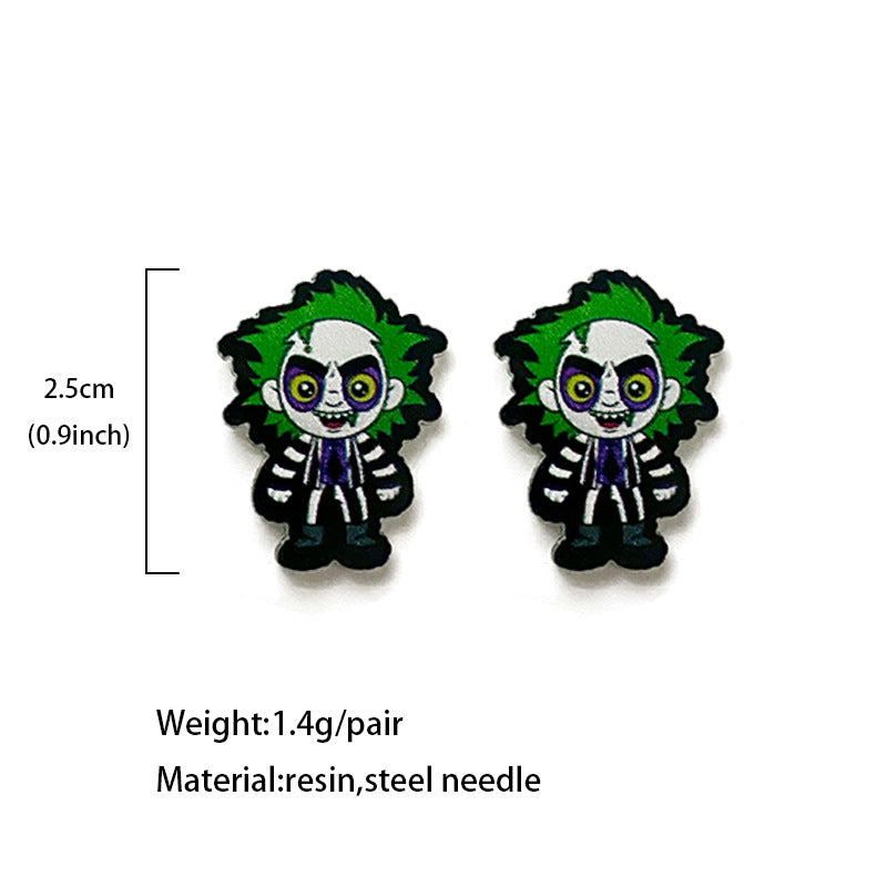 Cross Acrylic Earrings - product image 4
