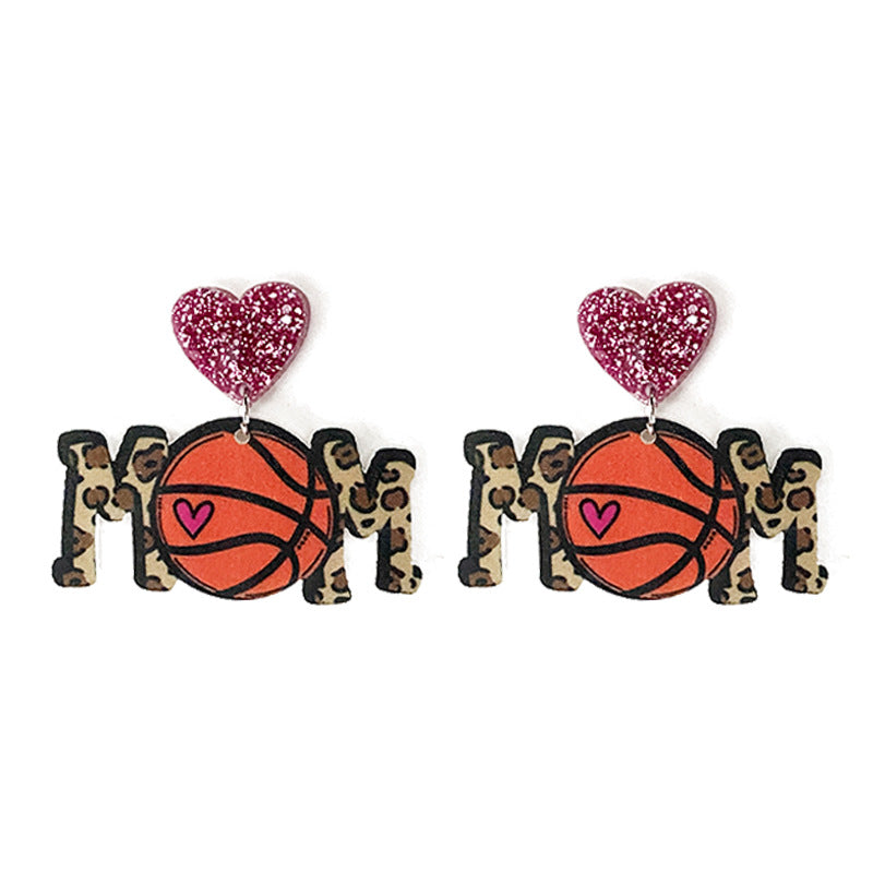 Cross Acrylic Earrings - product image 3