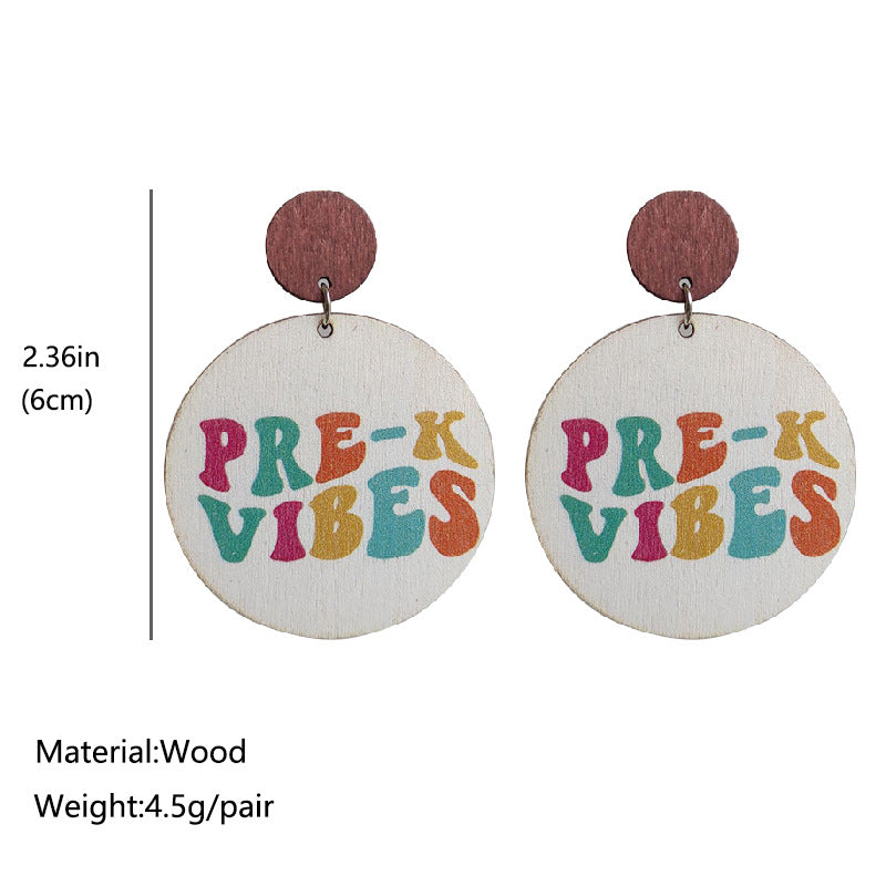 Wood Earrings - product image 4