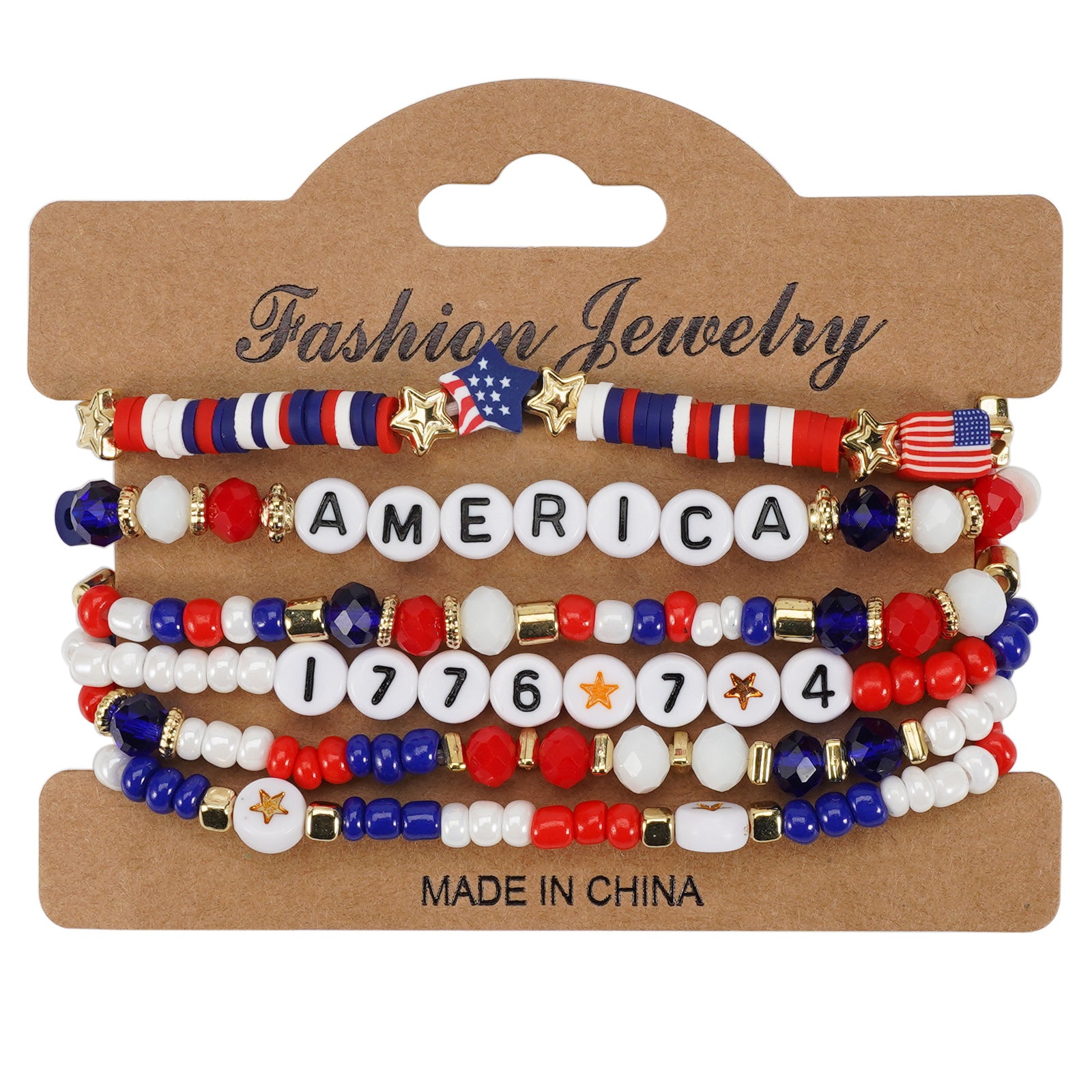 Flag Beaded Bracelet - product image 6