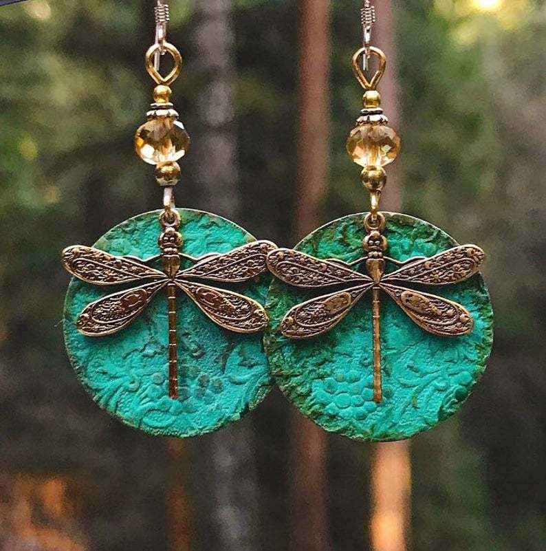 Vintage Cross Earrings
