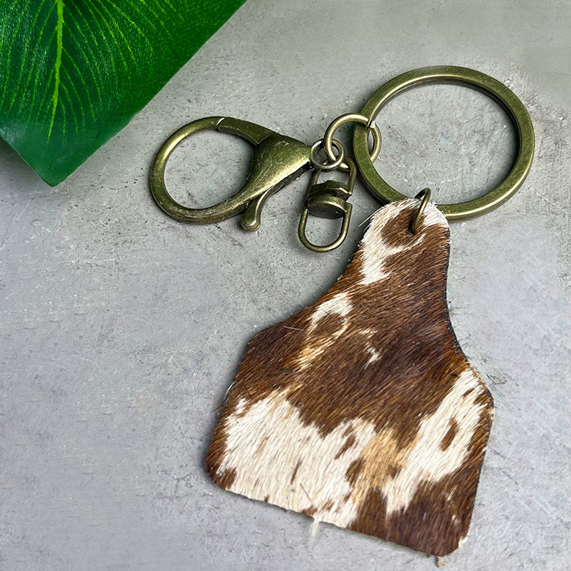 Western Cross Leather Keychain - product image 2