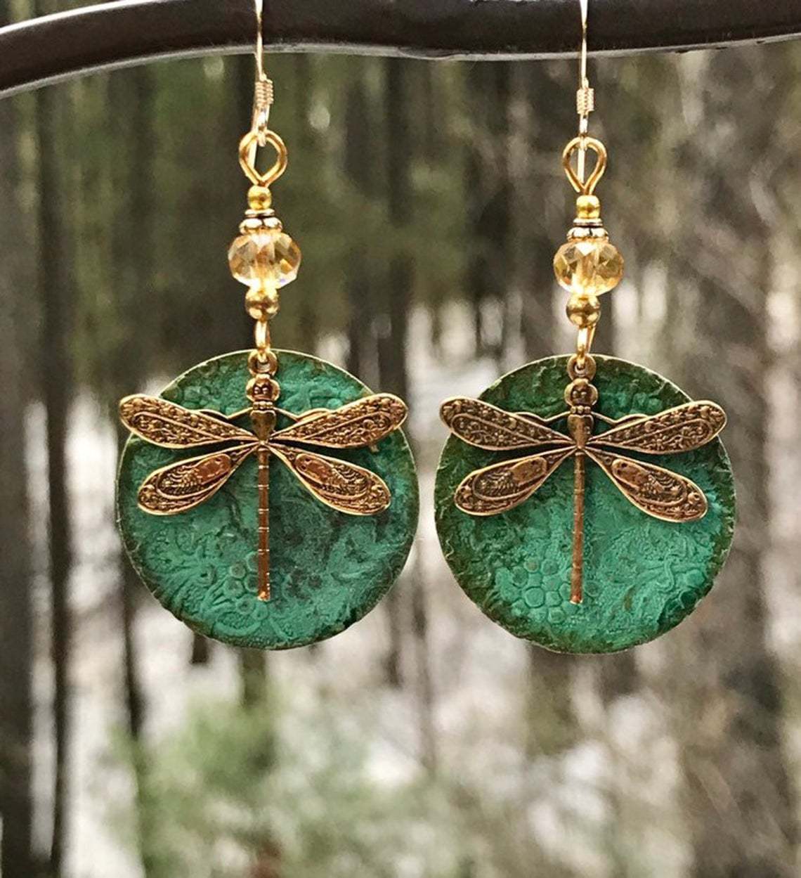 Vintage Cross Earrings - product image 7