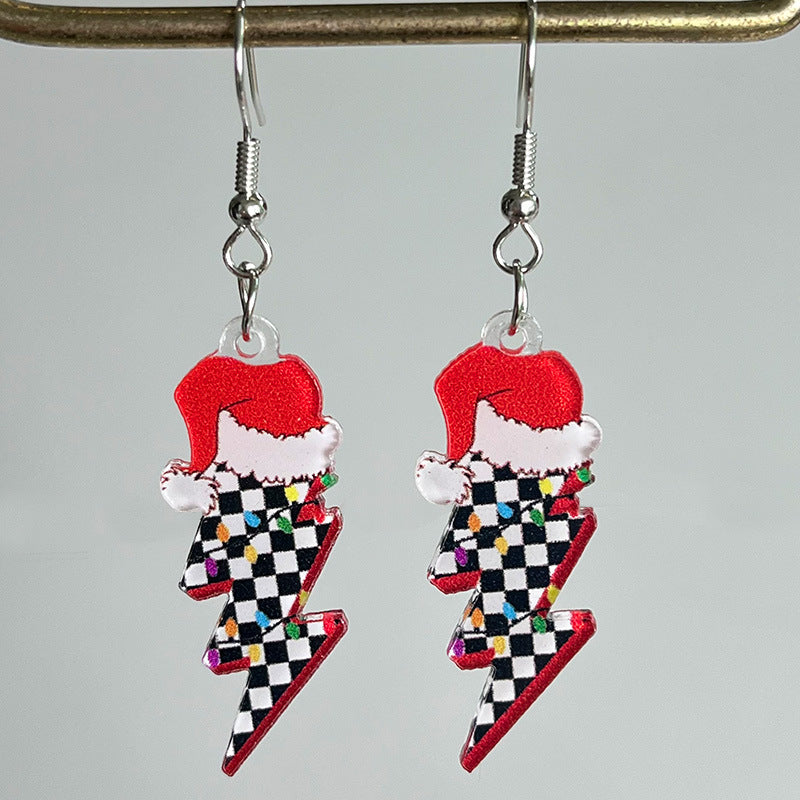 Cross Acrylic Earrings - product image 10
