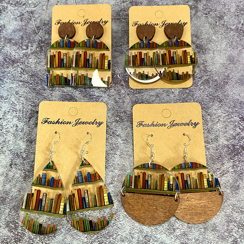 Cross Acrylic Earrings - product image 1
