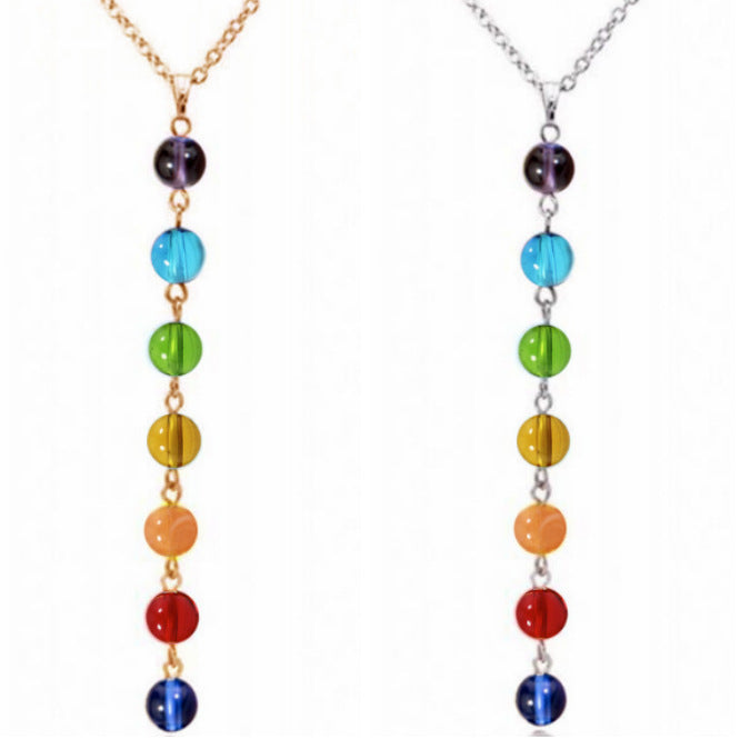 Vintage Cross Beaded Necklace - product image 2