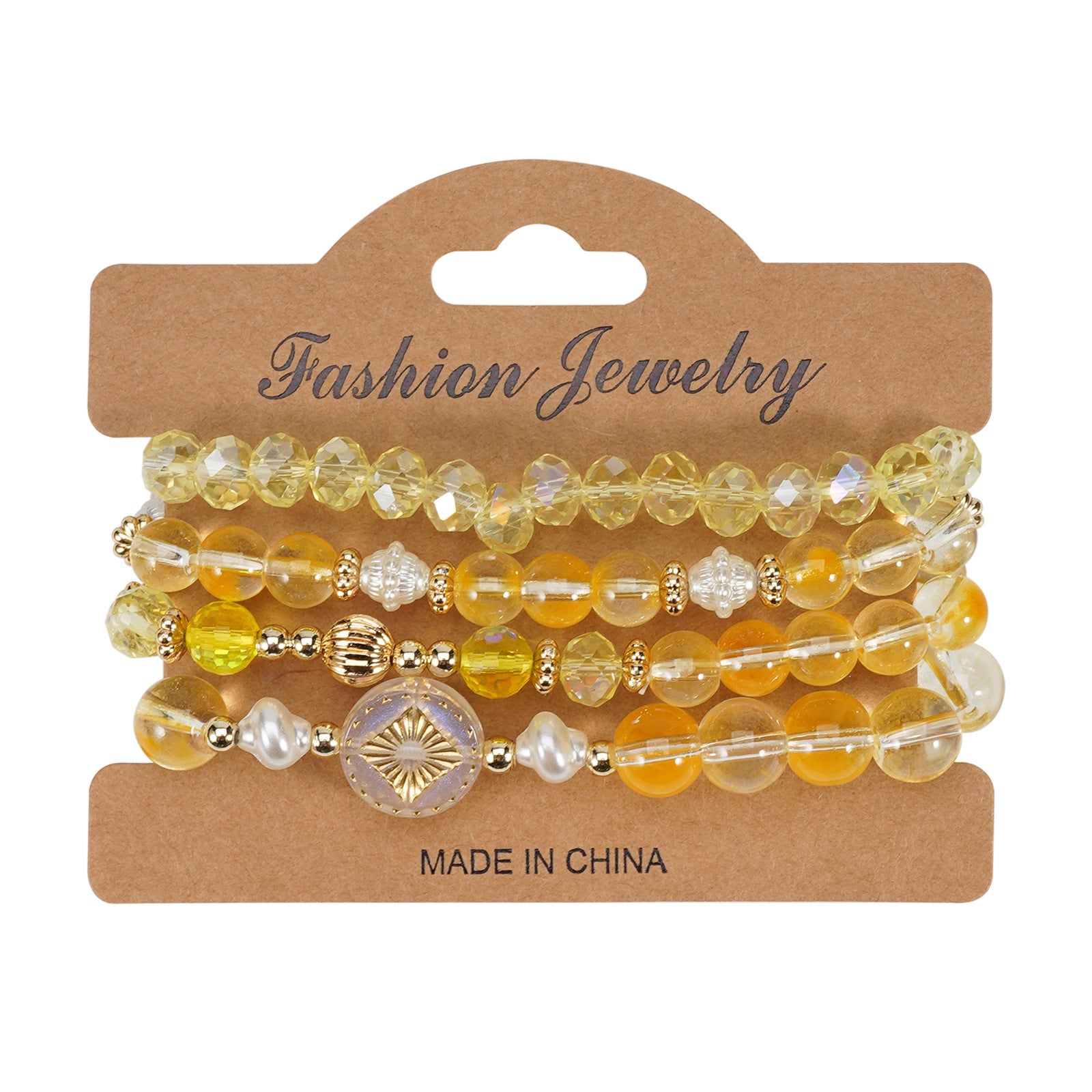 Boho Beaded Crystal Bracelet - product image 5