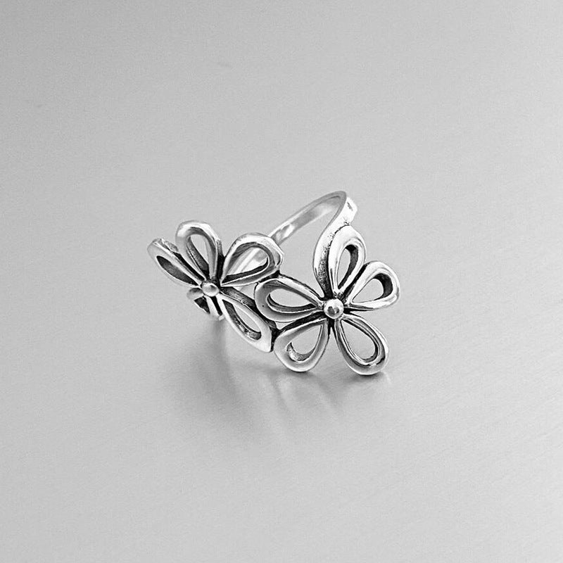 Vintage Floral Ring for Women