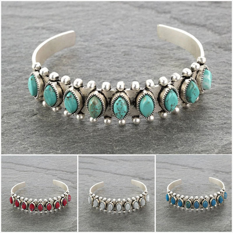 Turquoise Boho Vintage Bracelet for Women - product image 1
