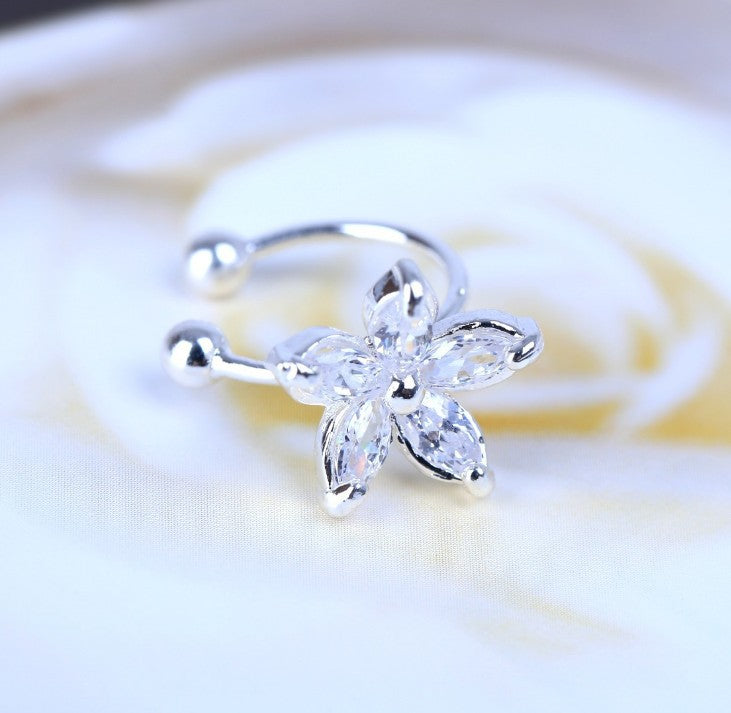 Floral Crystal Earrings - product image 4