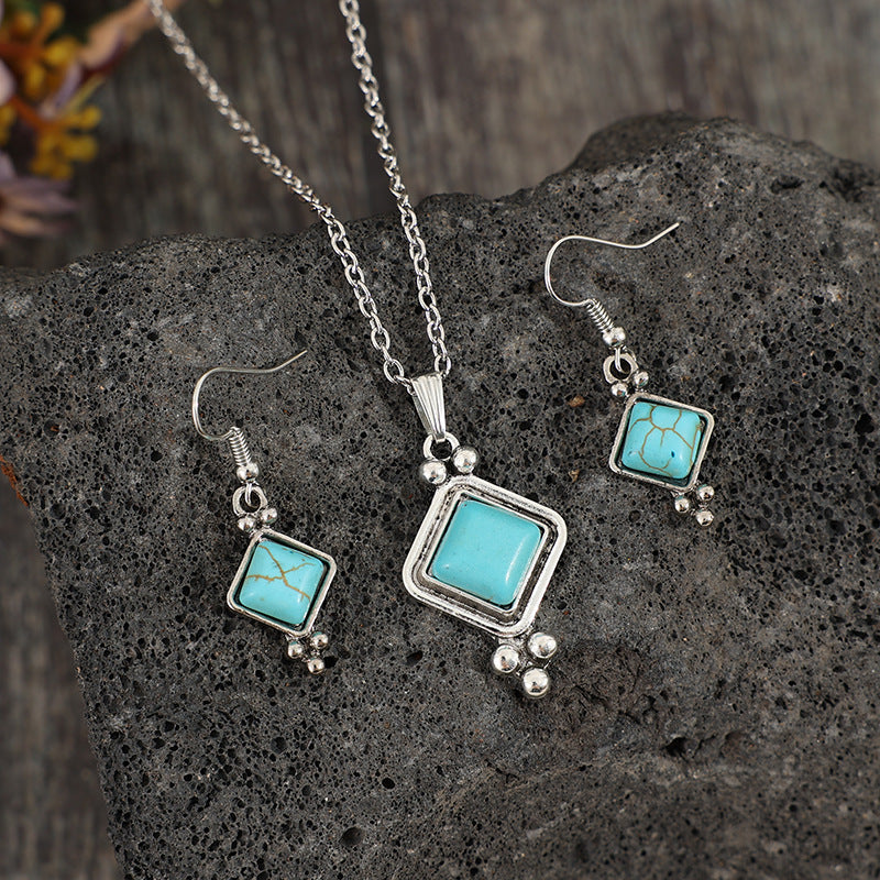 Boho Geometric Cross Jewelry Set - product image 2