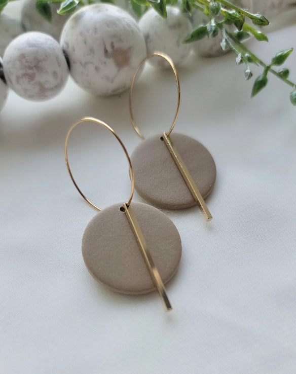 Vintage Cross Earrings