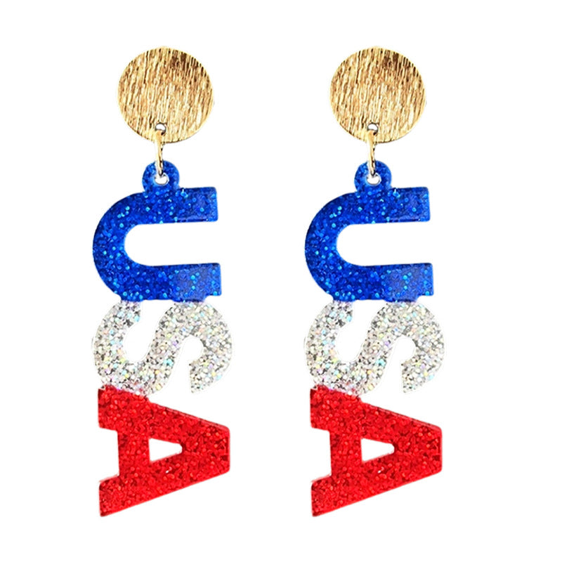 Heart Acrylic Earrings - product image 4