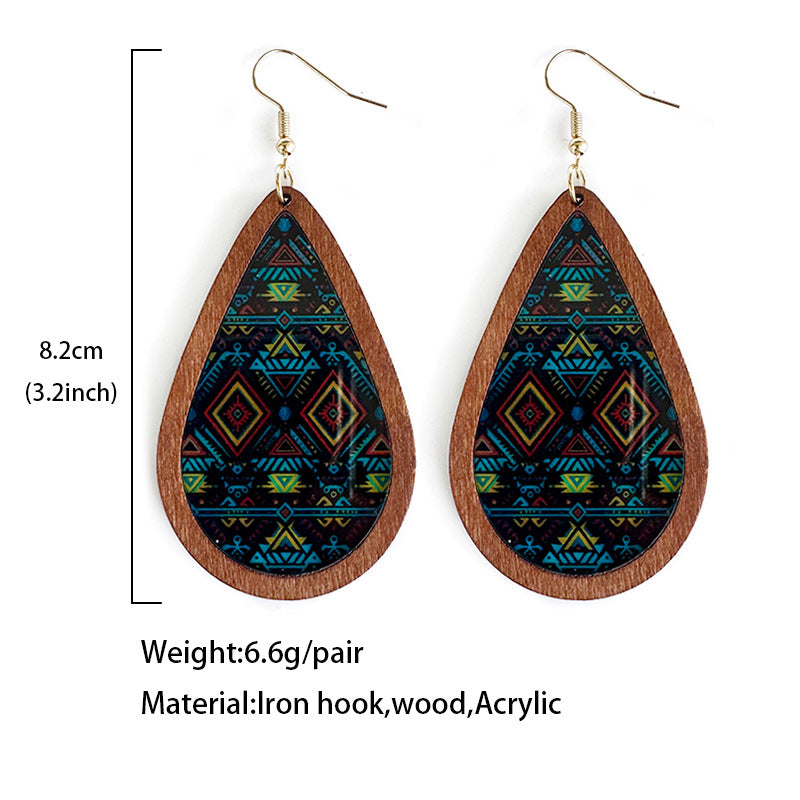 Western Acrylic Earrings - product image 4