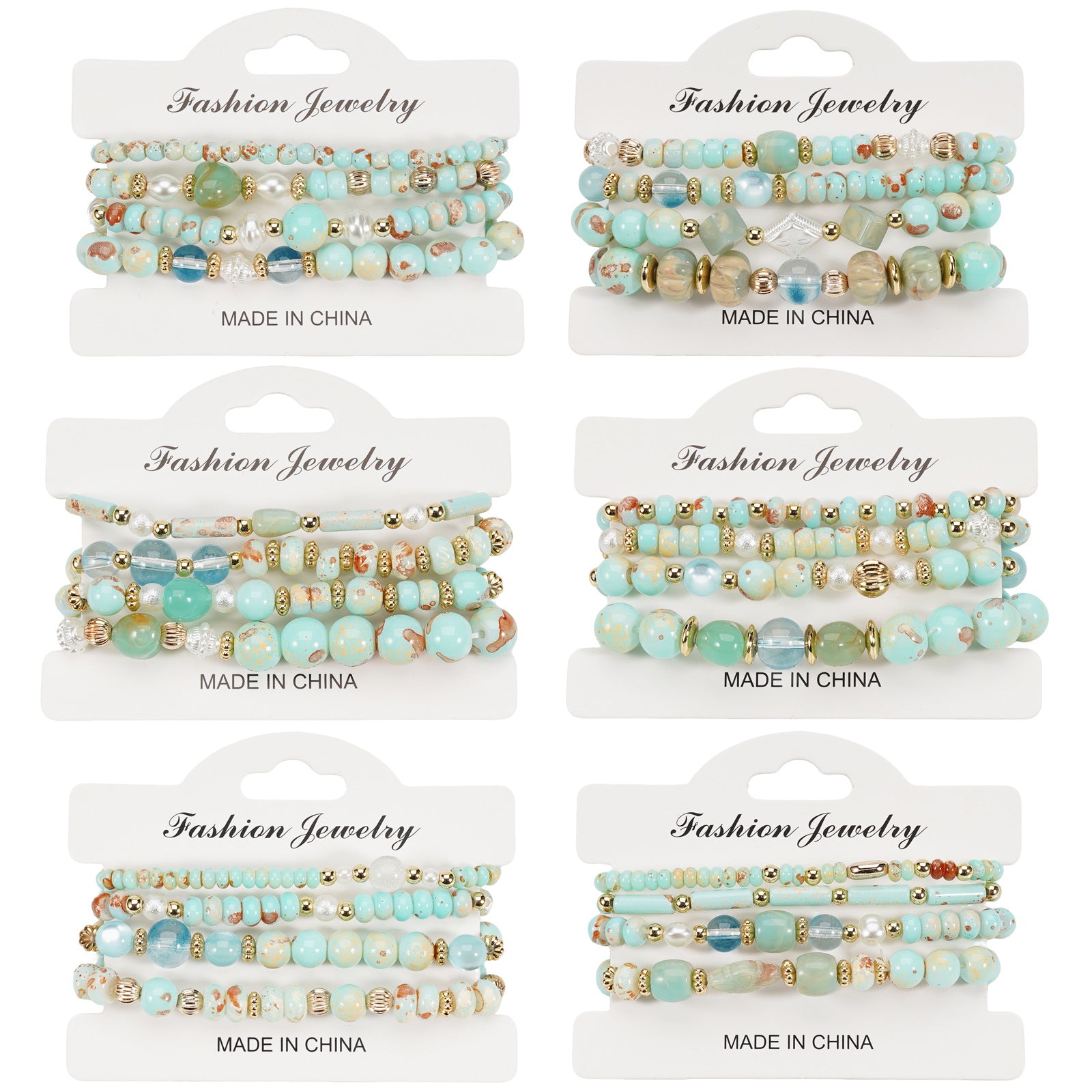 Boho Cross Beaded Bracelet for Women