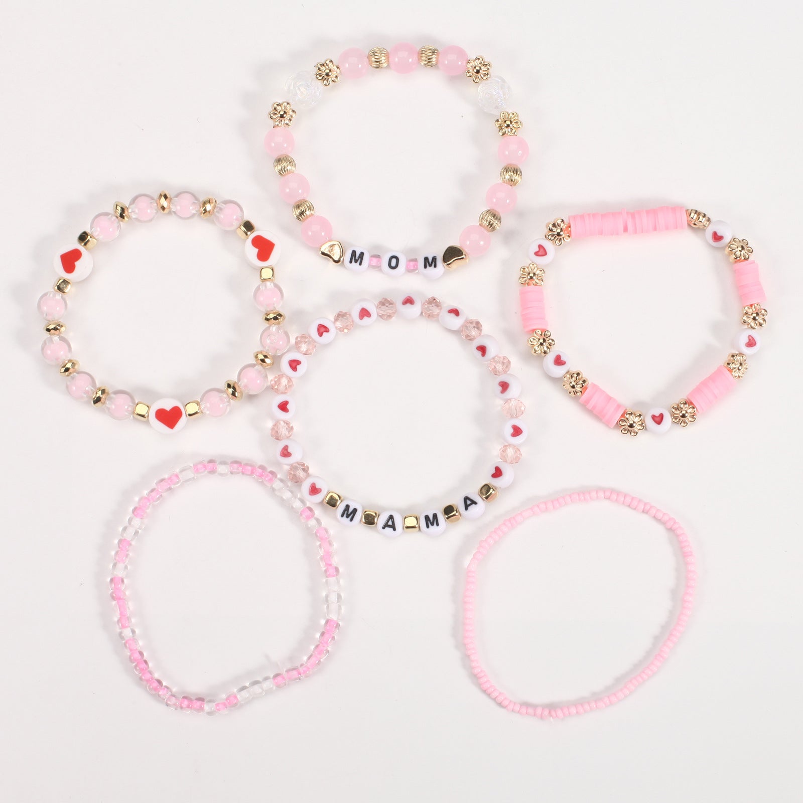 Heart Beaded Bracelet - product image 4