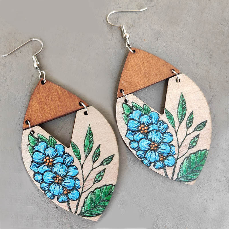 Boho Floral Earrings - product image 3