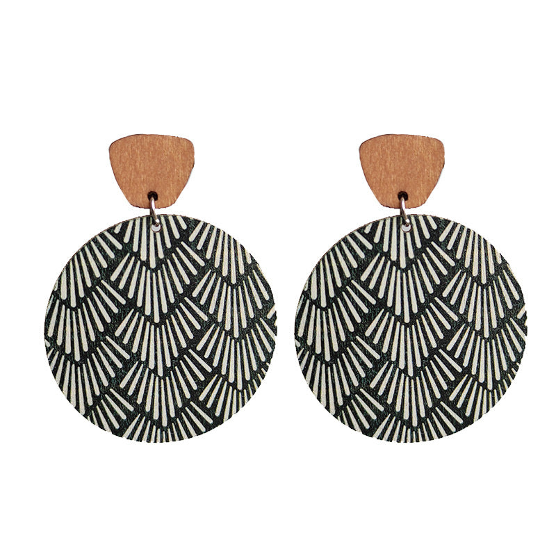 Boho Vintage Floral Earrings